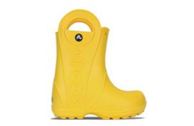 Guminiai batai berniukams Crocs, geltoni, 33.5