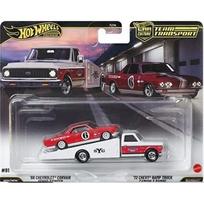 Hot Wheels Premium Team Transport Modeliukas Chevrolet Corvair Yenko Stinger + 1972 Chevrolet Ramp Truck (yra Sandėlyje)
