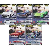 PRE-ORDER Hot Wheels Premium Boulevard series 146-150 Modeliukų rinkinys (Toyota GR Yaris,Ford Torino Talladega,Lamborghini Gallardo,Custom 67 Mustang,Nissan Pandem R32)
