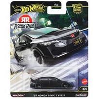 Hot Wheels Premium Ronin Run II Modeliukas CHASE Honda Civic FD2 Type-R, Black (yra Sandėlyje)