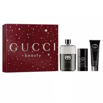 Rinkinys vyrams Gucci Guilty Homme EDP 90 ml + dezodorantas 75 g + dušo gelis 75 ml