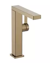 Hansgrohe Tecturis E – praustuvo maišytuvas su „Push-Open“ išleidimo komplektu, „CoolStart“, „EcoSmart“, šlifuotas bronzos 73063140