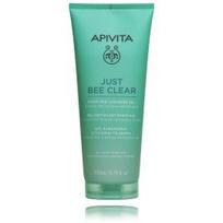 Apivita Just Bee Clear Purifying Cleanser Gel valomasis veido gelis riebiai ir mišriai odai - 200 ml.