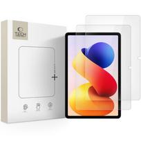 Apsauginis stiklas "Tech-Protect Glass Fit+" (2-vnt.) planšetei Xiaomi Poco Pad M1 / Redmi Pad Pro / 2 Pro 12.1