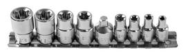 E-profil galvučių rinkinys 1/4''+3/8'' (E5-E16), HOGERT HT1A884