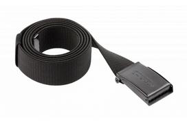 Diržas su metaline sagtimi, juodas 130cm HOGERT HT5K463