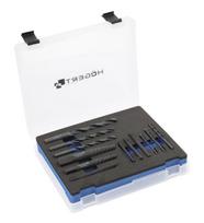 Nulūžusių varžtų išsukėjų komplektas / M3-M24, HOGERT HT8G400
