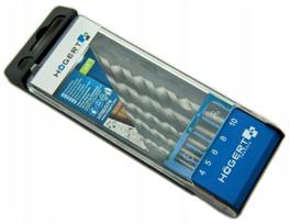 Grąžtų betonui komplektas 4-10mm / 5 dalių