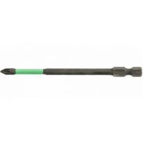 Smūginis prailgintas 1/4 antgalis PZ2x100mm (2vnt)