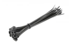 Tvirtinimo dirželiai 4,8x370mm nylon, juodi 25vnt