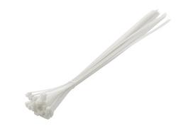 Tvirtinimo dirželiai 9,0x600mm nylon, balti 25vnt