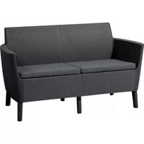 Lauko sofa Salemo KETER 29209038939 133x67x76cm pilka