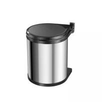 Įmontuojama šiukšliadėžė Hailo Compact-Box M 033555101 15L nerūdijantis plienas