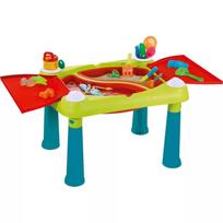 Vaikiškas žaidimų staliukas Creative Fun Table KETER 29184058857 79x56x50cm turkio/raudonos