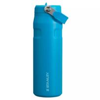Termoso butelis su šiaudeliu Stanley The IceFlow Bottle Flip Straw 2.0 2811283177 0.7L mėlynas