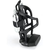 Lezyne Tubeless Flow gertuvės laikiklis su daugiafunkciniu raktu ir CO2 | Black