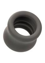 Penio tempimo žiedas ALPHA Scrotum Stretching Ring, juodas