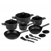 15 dalių puodų rinkinys Berlinger Haus BH-8141 Anthracite