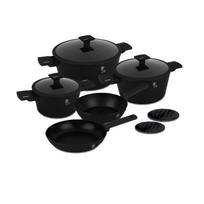 10 dalių puodų rinkinys Berlinger Haus BH-8197 Matte Black