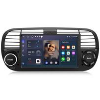 7 colių automobilinis radijo Junsun skirta fiat 500 2007–2015 gps navi wifi carplay fm rds dsp swc 2gb+64gb