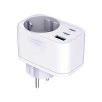 Priedai - 3mk Komforto Įkroviklis GaN 30W QC PD PPS 2C1A1S Baltas