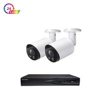 5MP Bullet kamerų INOVISION VAI2047HK 24 Color spalvotas naktinis matymas + Hikvision 7604NI įrašymo įrenginys + 20m laidai komplektas