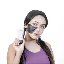 SkinClinic CARBON CREAM aktyvuotos anglies kaukė, 6 ml, mėginukas