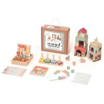 eliNeli Montessori Box 19-24 m žaislų rinkinys iš medienos