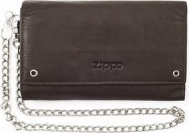 Zippo ODINĖ BAIKERIŲ PINIGINĖ ZIPPO Mocha