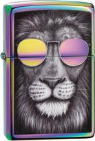 Zippo Žiebtuvėlis Zippo 151CI407606 Lion in Sunglasses