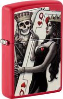 Zippo Žiebtuvėlis Zippo 48624 Skull King Queen Beauty