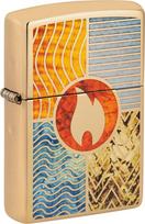 Zippo Žiebtuvėlis Zippo 48729 Elements of Earth Design