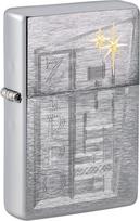 Zippo Žiebtuvėlis Zippo 49801 Retro Zippo Design