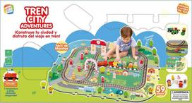 Picasso Tiles Train City adventures