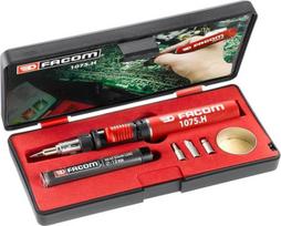 Facom Butane gas multi function soldering iron, heat gun kit 1075.H