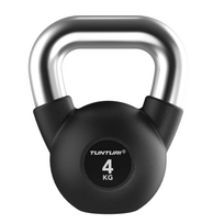 Gumuotas svarstis Tunturi Platinum Rubber Kettlebell 4–32 kg (Svoris: 4 kg)