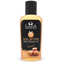 INTIMATELINE LUXURIA INTIMATELINE LUXURIA - VOLUPTAS EDIBLE MASSAGE GEL WARMING EFFECT - CARAMEL 100 ML