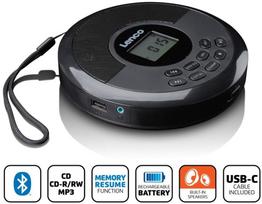 Radioodtwarzacz Lenco Lenco CD-340BK black | CD-340BK | 8711902090403