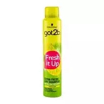 Schwarzkopf Professional got2b Fresh It Up Extra Fresh Dry Shampoo - Refreshing dry shampoo with citrus scent, 200ml