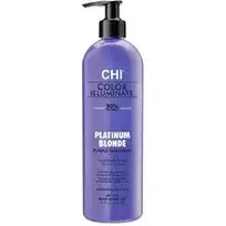"Farouk Systems Color Illuminate Platinum Blonde Purple Shampoo" - šviesinantis šampūnas platininės blondinės ir žiliems plaukams, 739 ml