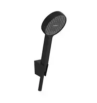 Hansgrohe Activera Select S – rankinis dušas, laikiklis ir žarnos rinkinys, 2 srovių tipai, EcoSmart, matinis juodas 28052670