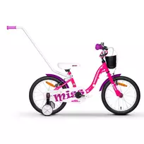 Children's bicycle TABOU Miss AL, 16" pink-white