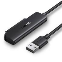 Ugreen adapteris-konverteris 2,5 colių SATA III 3.0 HDD SSD diskui – USB 3.2 Gen 1 (USB 5Gbps), juodas (70609 CM321)