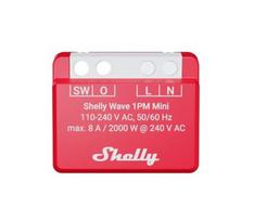 Shelly Wave 1PM Mini LR išmanusis Z-Wave relė