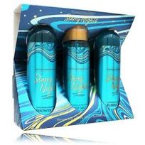 The Indulgent Bathing Co. Starry Nights rinkinys kūnui (240 ml. dušo želė + 240 ml. vonios putos + 200 ml. dulksna) - 1 vnt.