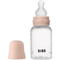 BIBS Anti-Colic Baby Bottle Silicone buteliukas nuo pilvo dieglių su silikoniniu čiulptuku Blush 150 ml