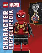 LEGO Marvel Character Encyclopedia, With Exclusive Captain America Minifigure