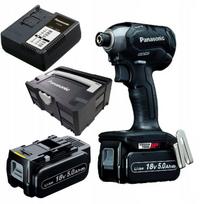 Smūginis suktuvas 18V Panasonic EY76A1+ Systainer + 2x 5.0Ah + įkroviklis | PAEY76A1LJ2G32 | 5025232899906