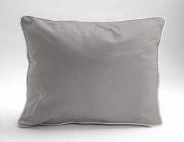 Grynos medvilnės Macosatin pagalvės užvalkalas 70x80 smėlio spalvos Premium