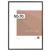 Nuotraukų rėmelis LUCA 50x70 cm juodas MDF vertikali horizontali